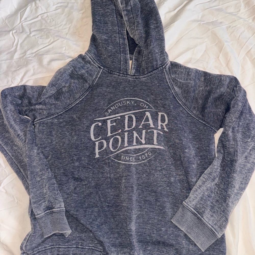 Cedar Point Navy Hoodie